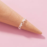 Glow-in-the-Dark Heart Ring – Adjustable Romantic Jewelry