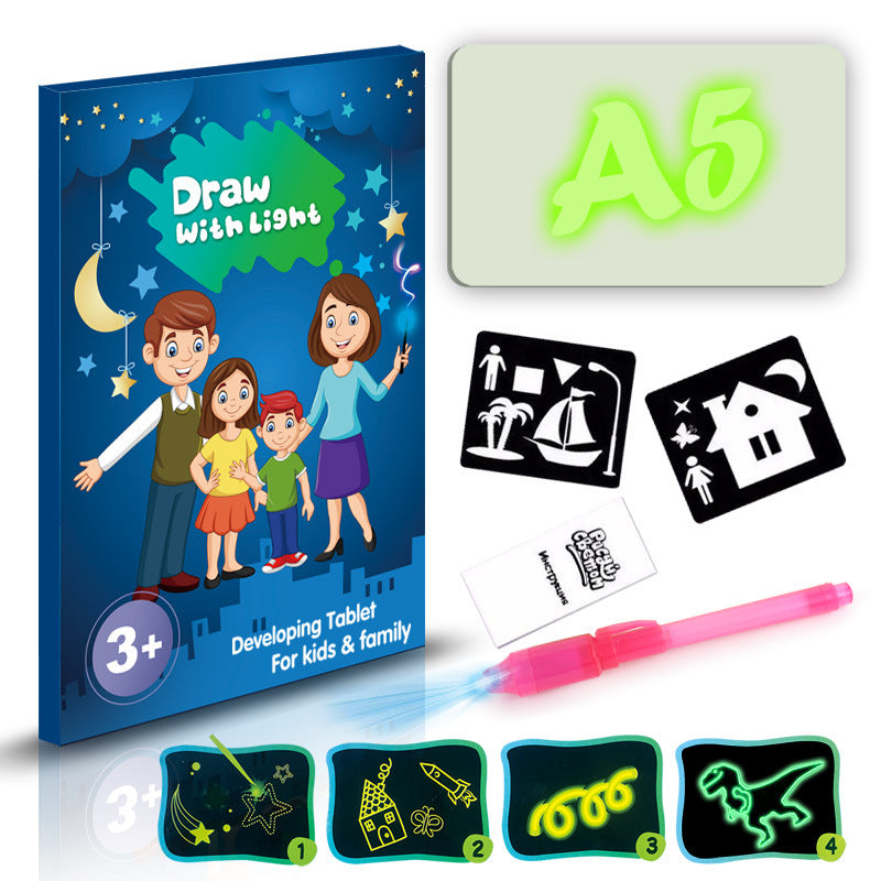 3D Magic Light Drawing Pad ✨ Glow Sketch Board for Kids What Else You Got?