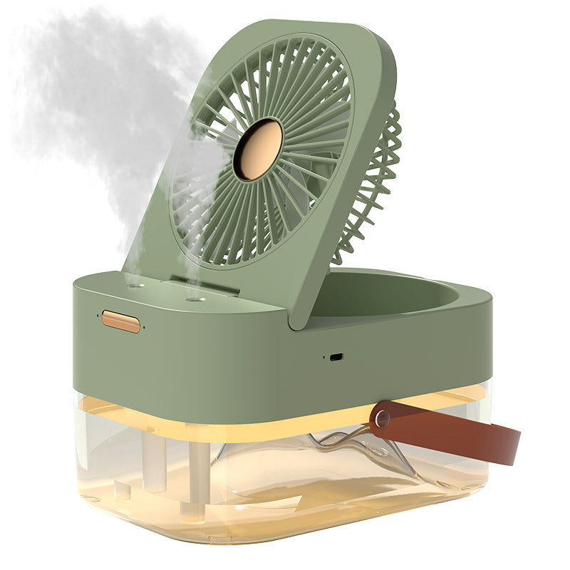 Humidifier Spray Fan Portable Fan Air Cooler Air Humidifier USB Mist Fan Desktop Fan With Night Light For Summer Home Appliance What Else You Got?