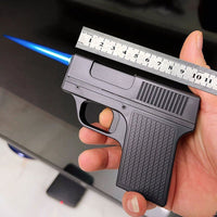 Toy Gun Lighter with Cigarette Holder – Novelty EDC Pistol Lighter, Refillable Butane