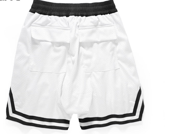Spring and summer new style popular logo European and American men's zipper men's shorts baggy sports pants What Else You Got?