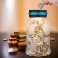Digital Coin-Counting Piggy Bank – LCD Money Jar for Kids & Adults