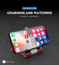 Marvelous Iron Man 15W Fast Charging Stand with Qi Wireless Charger - Perfect for iPhone & Android