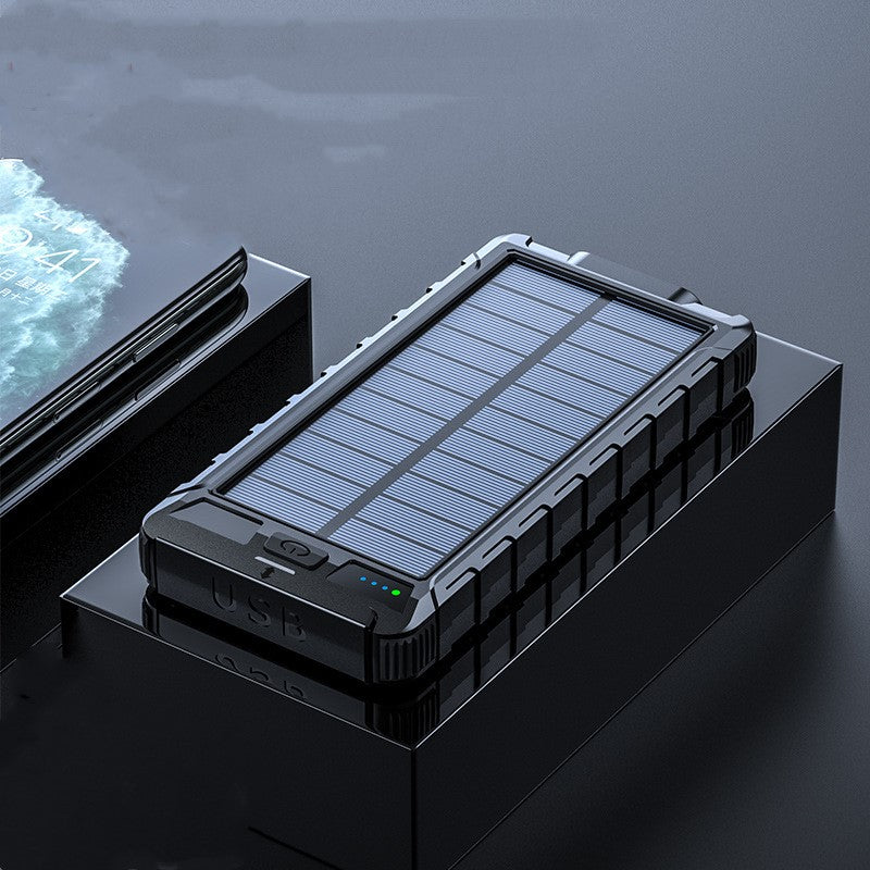 New solar wireless power bank Outdoor PD fast charging ultra-large capacity 20000 mAh power bank What Else You Got?