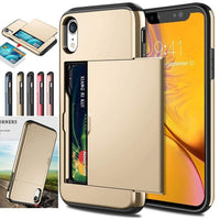 Dual-Layer Phone Case with Card Holder – TPU + PC Protection for Everyday Use