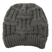 Cozy Ponytail Beanie for Women – Warm Wool Winter Hat with Hair-Friendly Opening | Stretch Fit & Stylish