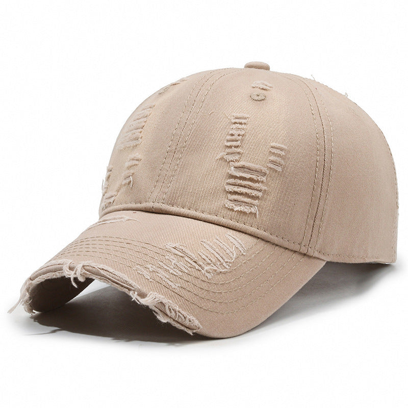 Vintage Washed Cotton Baseball Cap – Men’s Distressed Cowboy‑Style Adjustable Dome Hat What Else You Got?