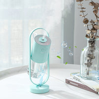 Mini USB Desktop Humidifier - Portable Cool Mist Diffuser with LED Night Light