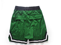 Men's Baggy Zipper Sports Shorts – Trendy Streetwear with Logo Design