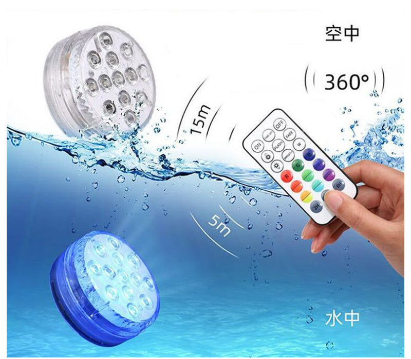 Led Beads Submersible Light Waterproof Underwater Lamp For Garden Swimming Pool Fountain Spa Party Bathroom Remote Control What Else You Got?