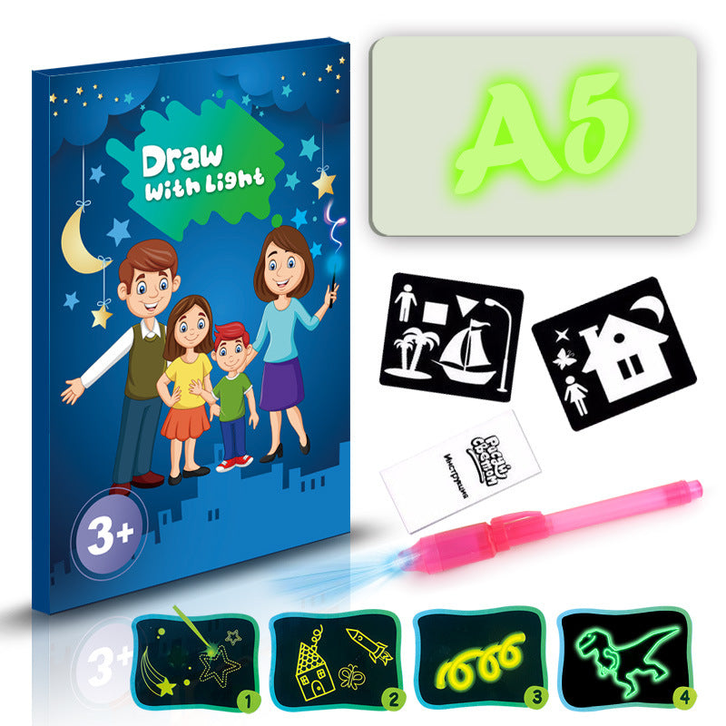 3D Magic Light Drawing Pad ✨ Glow Sketch Board for Kids What Else You Got?