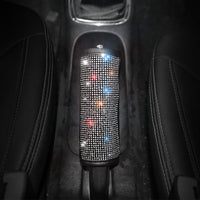 Car Interior Supplies Rhinestone-studded Four-season Handbrake Cover