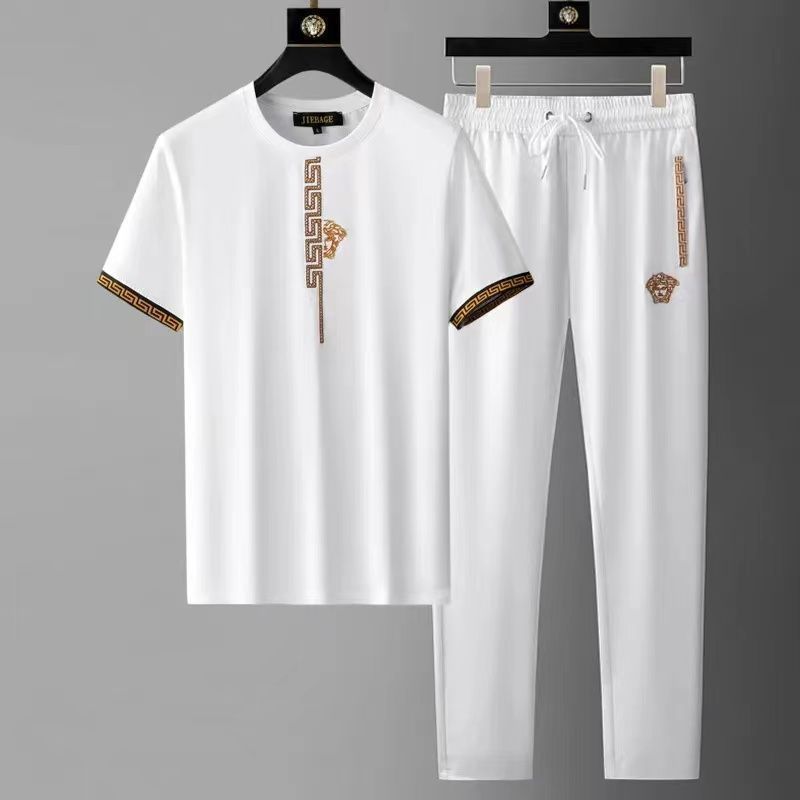Mens Stylish Short-sleeve Pants Set What Else You Got?