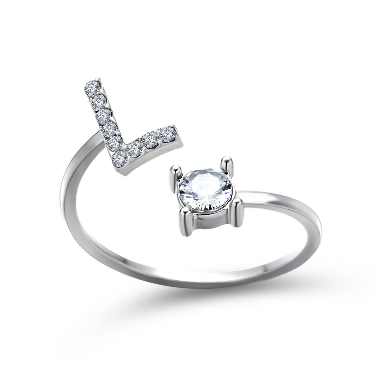 New Design Adjustable 26 Initial Letter Ring Fashion Jewelry For Women Simple Elegant Jewelry What Else You Got?
