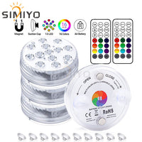 Divine Glow: Waterproof LED Submersible Lights with Remote - Illuminate Your Space with Faith & Light