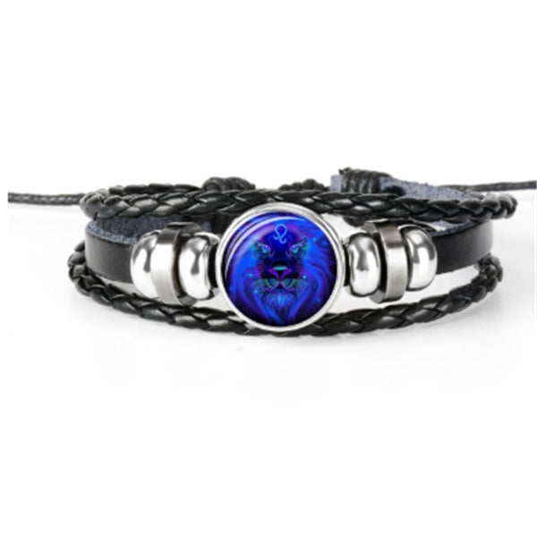 12 Zodiac Constellation Bracelet Luminous Braided Design Bracelet For Men Women Kids What Else You Got?