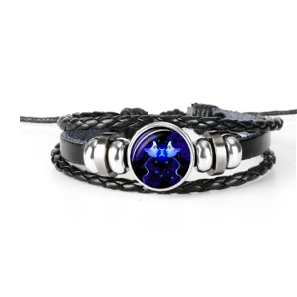 12 Zodiac Constellation Bracelet Luminous Braided Design Bracelet For Men Women Kids What Else You Got?