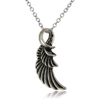 Glow-in-the-Dark Dragon Wing Necklace – Luminous Fantasy Pendant