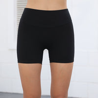 Divine Activewear: High-Waist Quick-Dry Fitness Shorts for Women