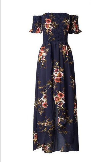 Boho style long dress women Off shoulder beach summer dresses What Else You Got?