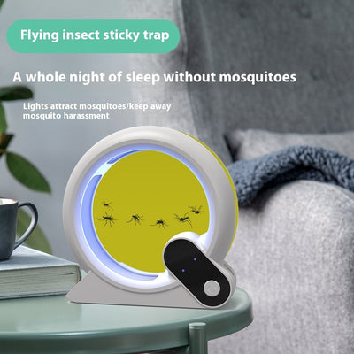 USB Rechargeable Bug Catcher – Quiet Mosquito & Fly Trap for Indoor Use