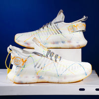 Men's Glow-Up Casual Sneakers – Luminous Comfort Shoes for Every Step & Shine