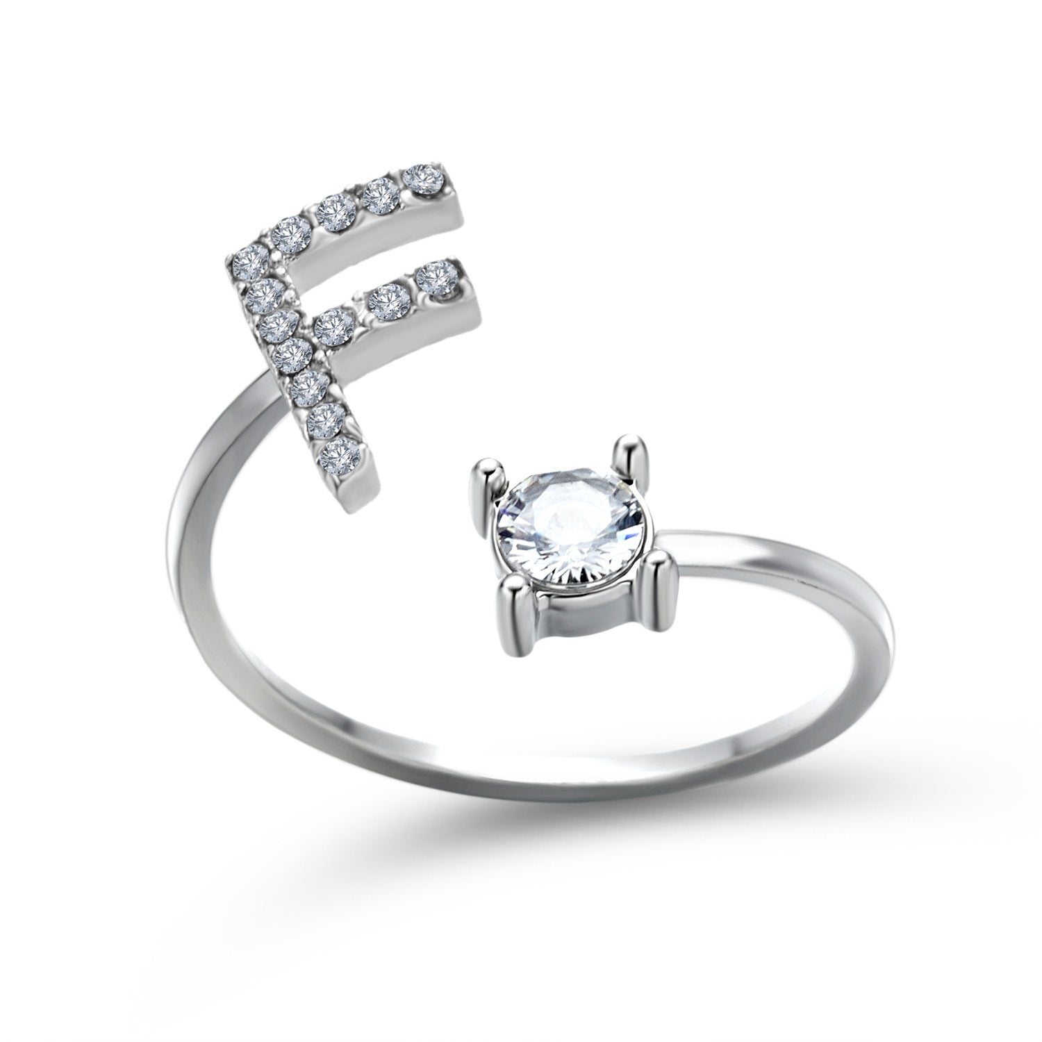 New Design Adjustable 26 Initial Letter Ring Fashion Jewelry For Women Simple Elegant Jewelry What Else You Got?