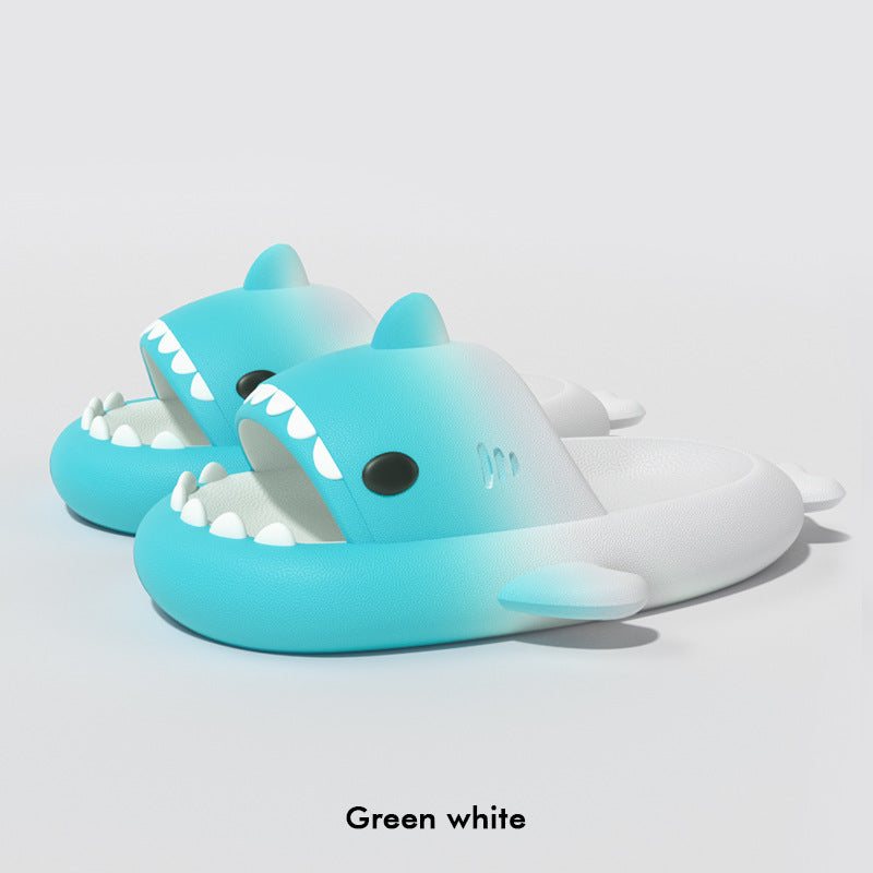 Gradient Shark Slippers Men's Home Bathroom Non-slip What Else You Got?