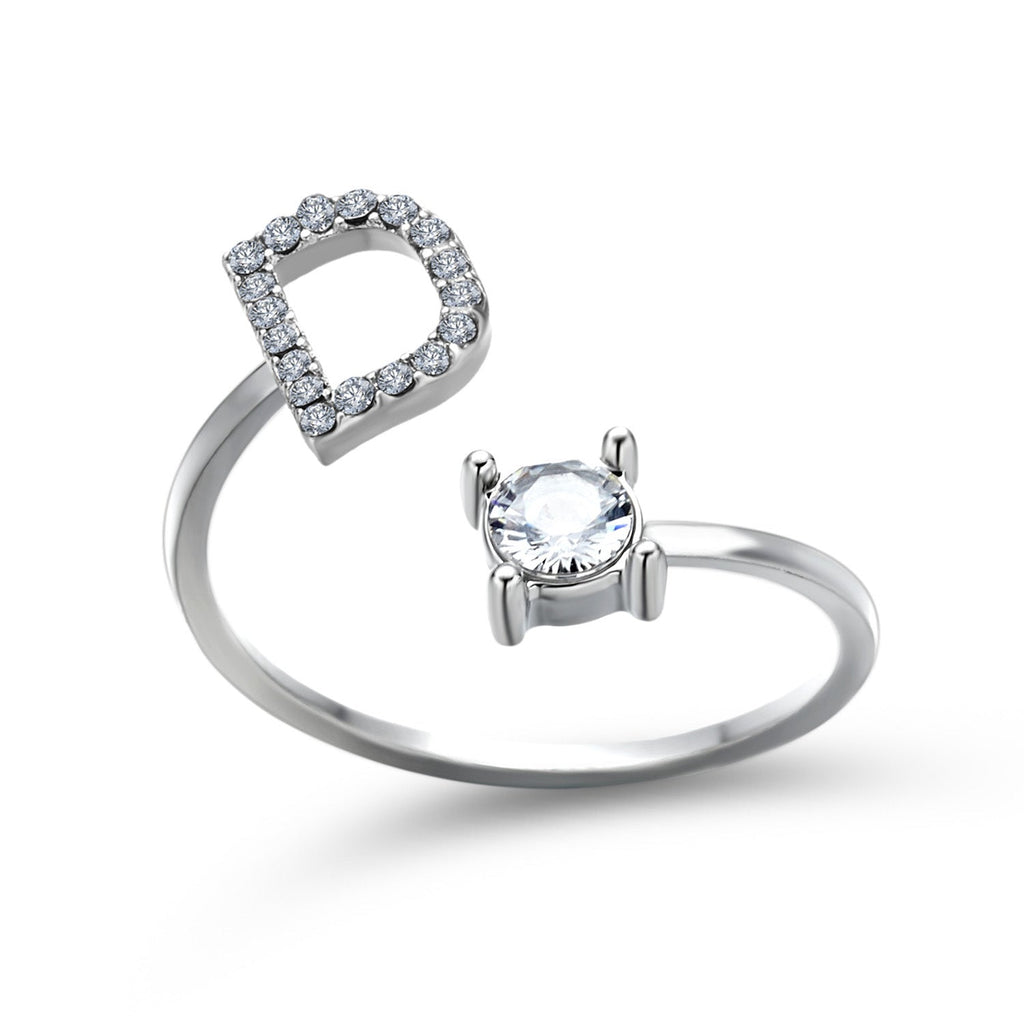 New Design Adjustable 26 Initial Letter Ring Fashion Jewelry For Women Simple Elegant Jewelry What Else You Got?