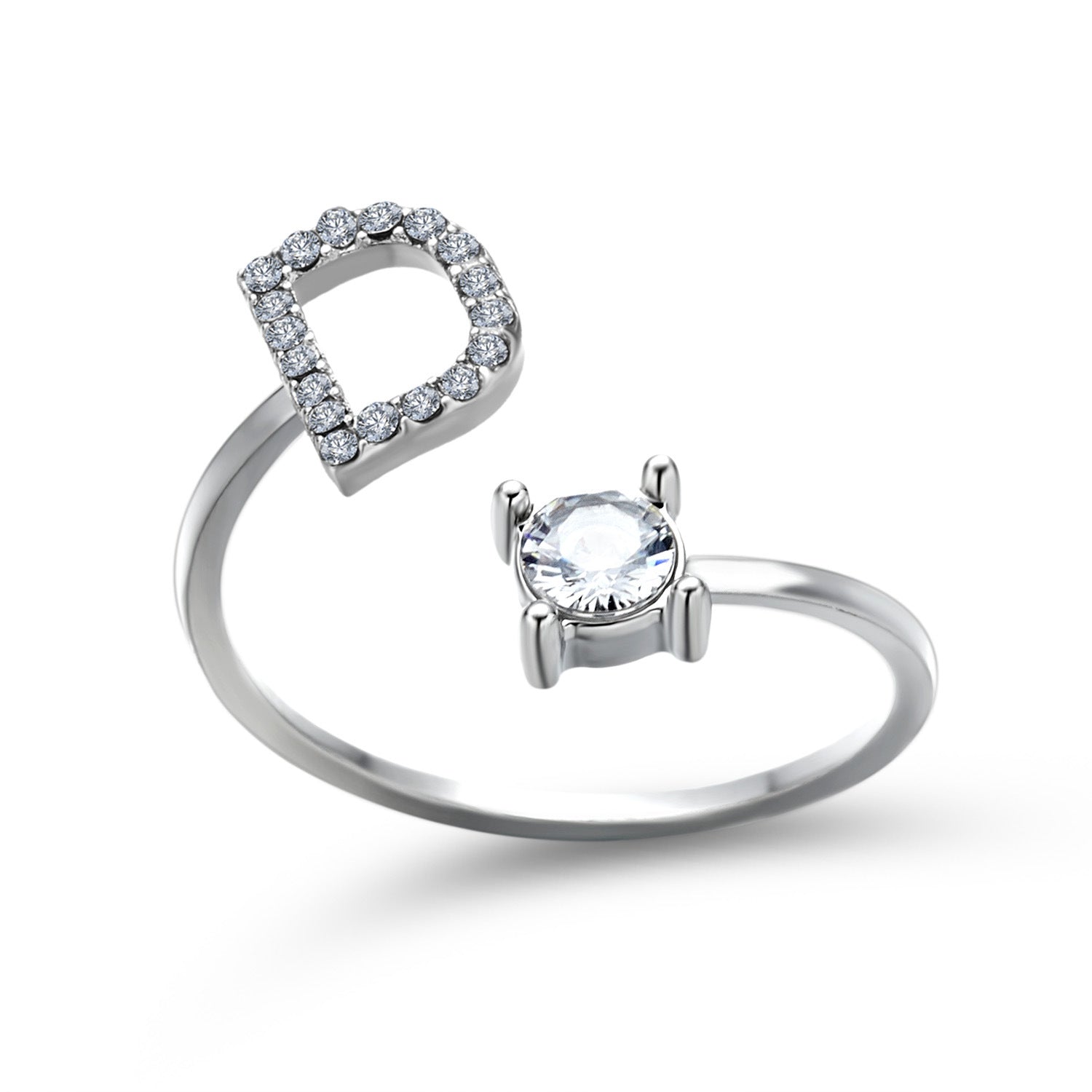 New Design Adjustable 26 Initial Letter Ring Fashion Jewelry For Women Simple Elegant Jewelry What Else You Got?