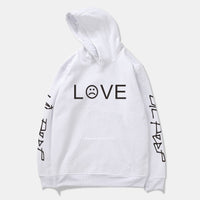 Love Hoodie with Drawstring Hood