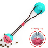 Self-Play Tug Toy for Dogs – Suction Cup Chew Ball for Energy & Teeth Cleaning | Interactive Pet Toy