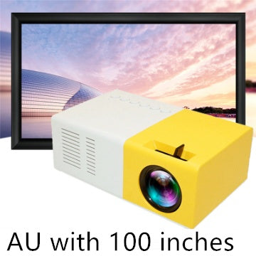 Portable Projector 3D Hd Led Home Theater Cinema HDMI-compatible Usb Audio Projector Yg300 Mini Projector What Else You Got?