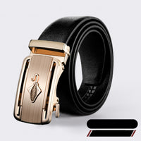 Automatic Buckle Belt for Men & Women – Adjustable Casual Waist Belt
