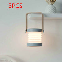 LED Night Light Dimmable & Foldable – USB Rechargeable Touch Lamp for Bedroom & Home