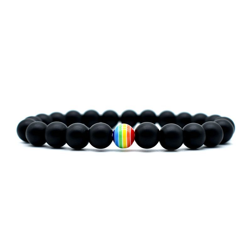 Volcanic Stone Couple Bracelet Set – Matching Black Lava Bead Bracelets for Him & Her What Else You Got?