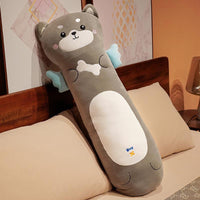 Removable Animal Plush Body Pillows – Washable Rabbit, Pig, Dog & Duck Cuddle Toys
