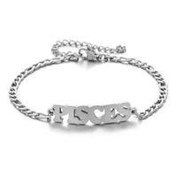 Personalized Zodiac Letter Bracelet – Stainless Steel Astrology Jewelry for All Signs