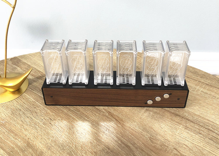 Modern Digital Nixie Tube Clock 6-tubes Night Light Bedroom Desktop Clock What Else You Got?