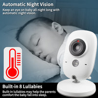 Christian Baby Monitor with Two-Way Talk & Worship Music Player - 3.2