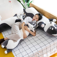 Husky Plush Pillow: Adorable Siberian Husky Stuffed Animal Cushion for Kids & Dog Lovers