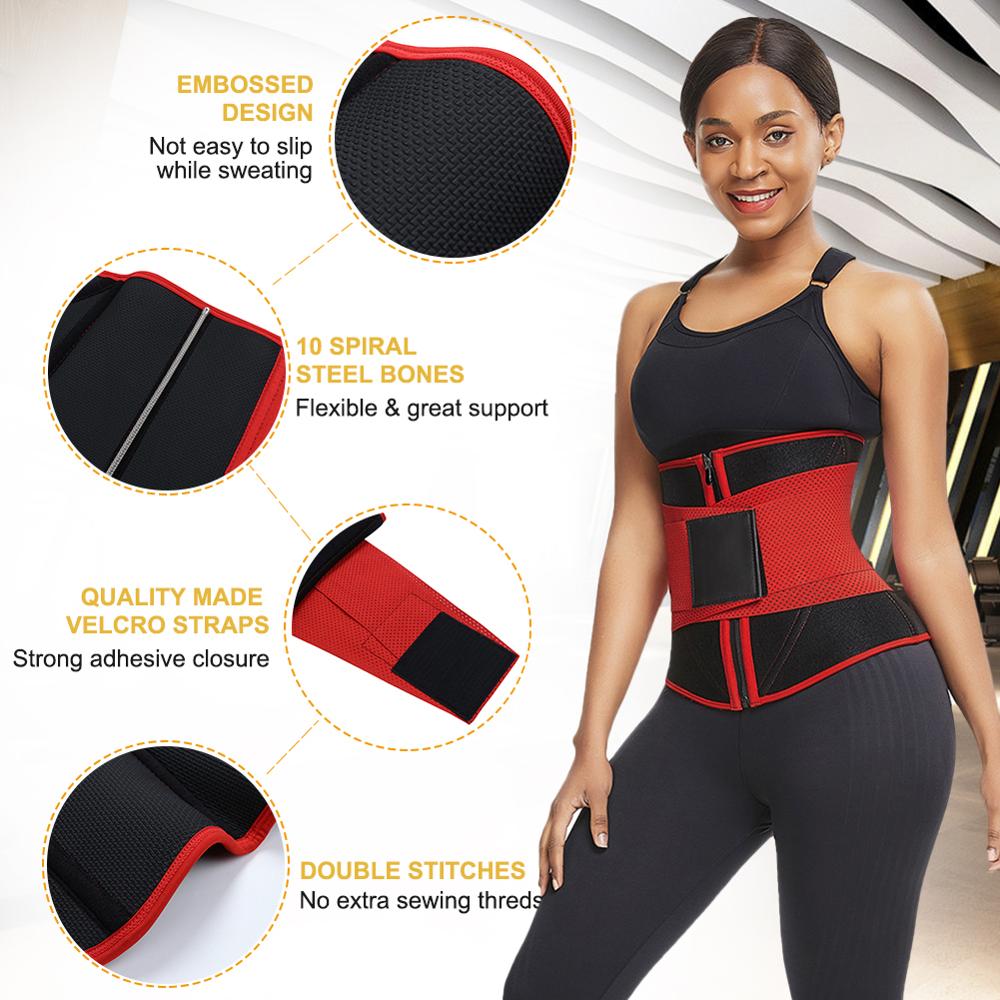 Sports Waist Support Belt – Flannel Stretch Compression Belt