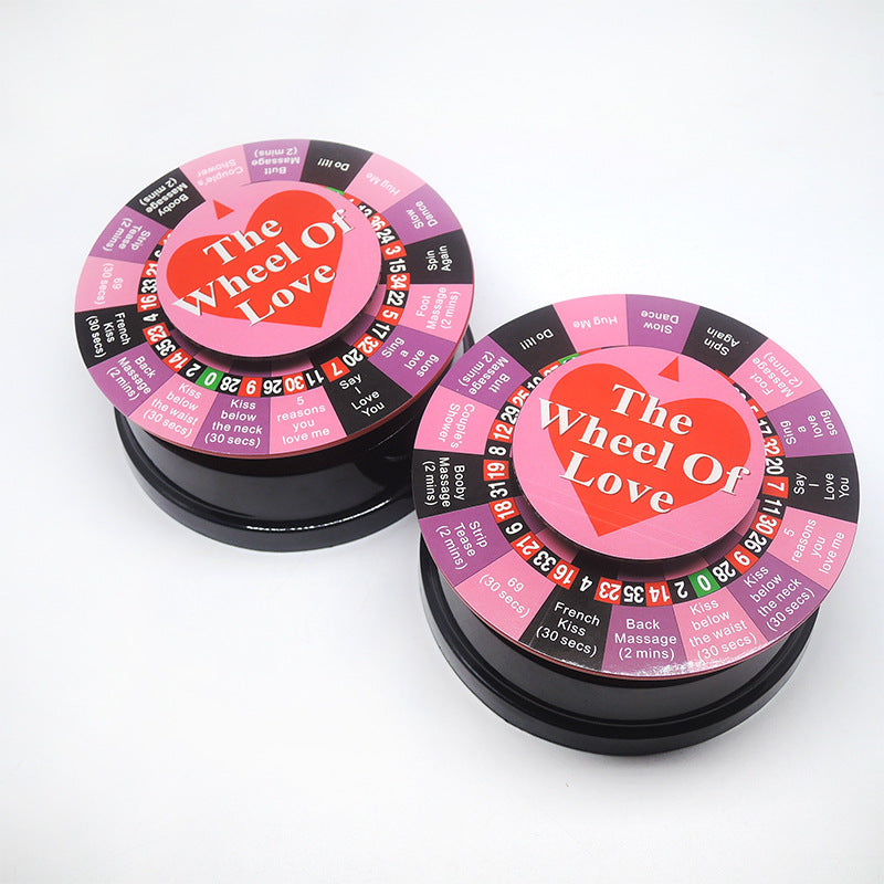Electric Fun Turntable Couple Game Mini Turntable Valentine's Day Gift What Else You Got?