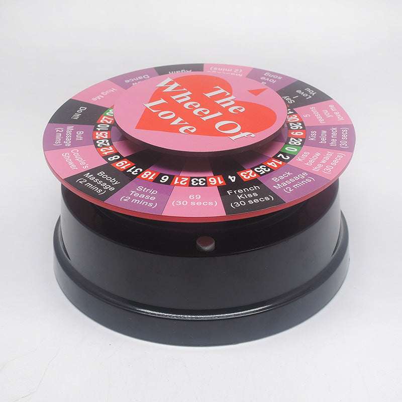 Electric Fun Turntable Couple Game Mini Turntable Valentine's Day Gift What Else You Got?