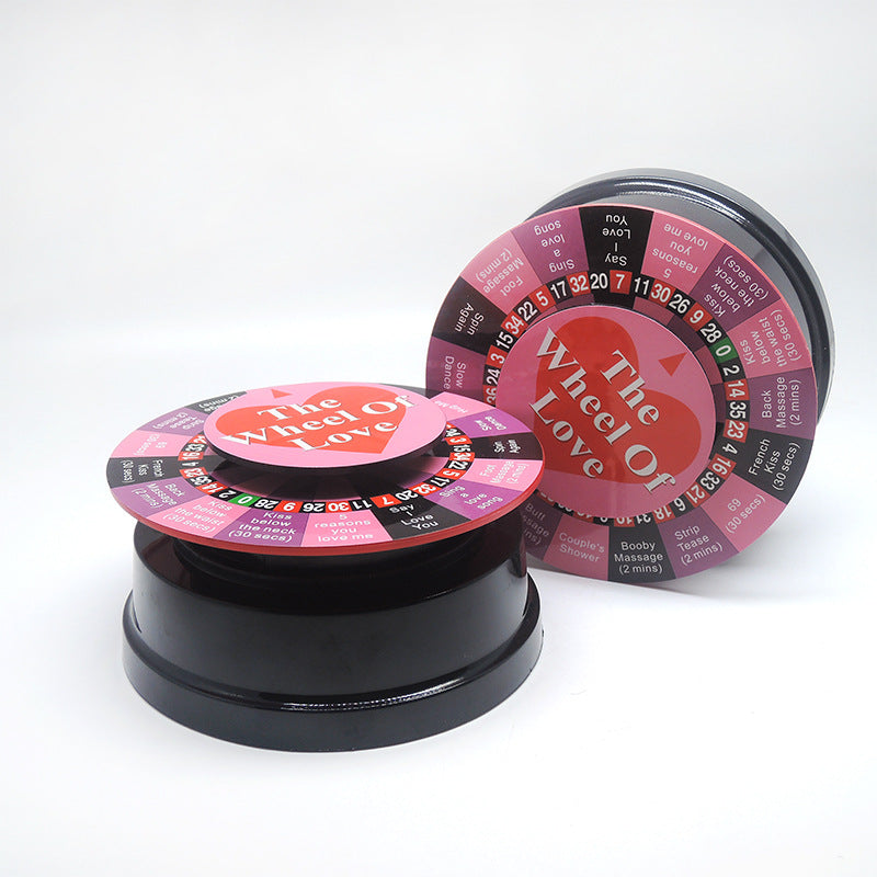 Electric Fun Turntable Couple Game Mini Turntable Valentine's Day Gift What Else You Got?