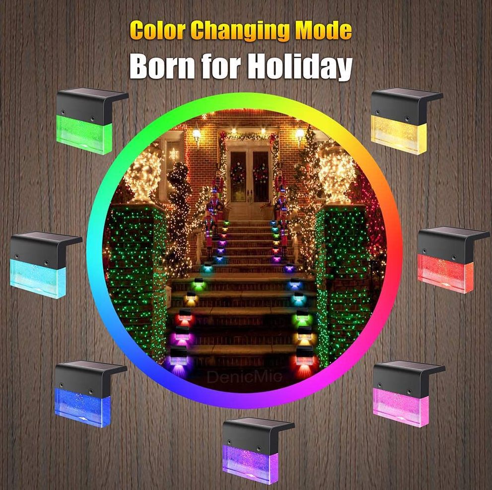 Solar Crystal‑Glow RGB Step & Fence Light What Else You Got?
