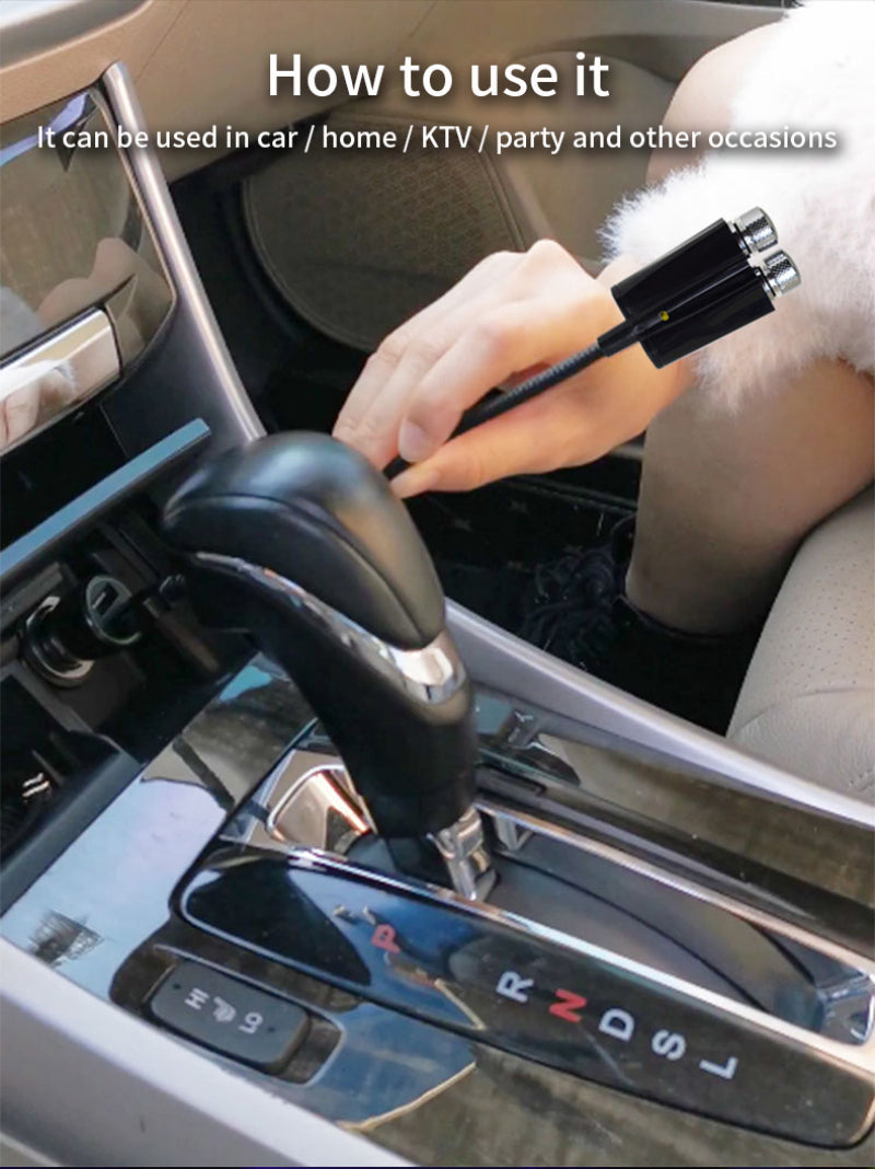 Car USB Star Sky Ceiling Light – USB-Powered Star Projector for GM Cars, Red & Blue or Red & Green What Else You Got?