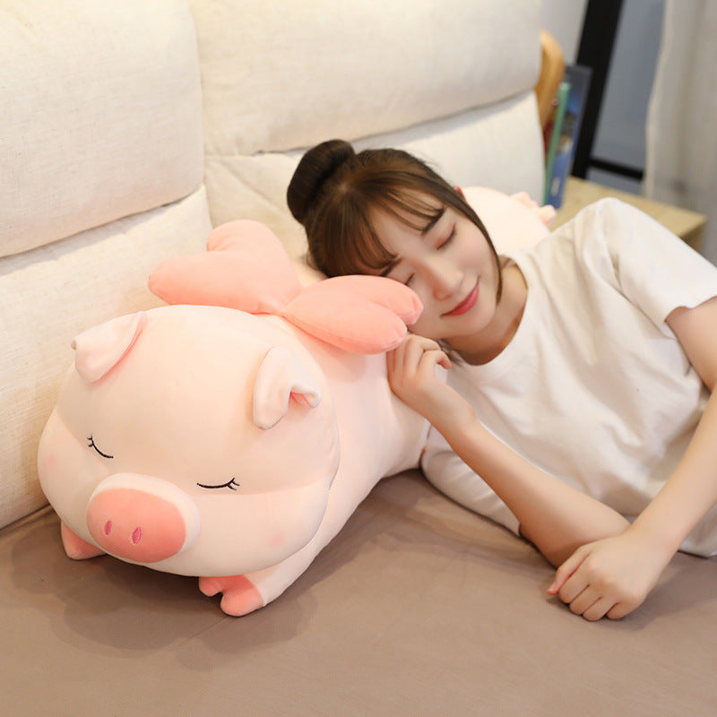 Throw Pillow Long Pillow Cute Rabbit Doll Plush Toys For Children What Else You Got?
