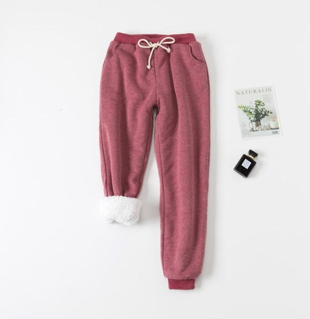 Lamb velvet padded sweatpants What Else You Got?