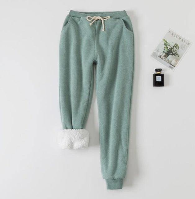 Lamb velvet padded sweatpants What Else You Got?
